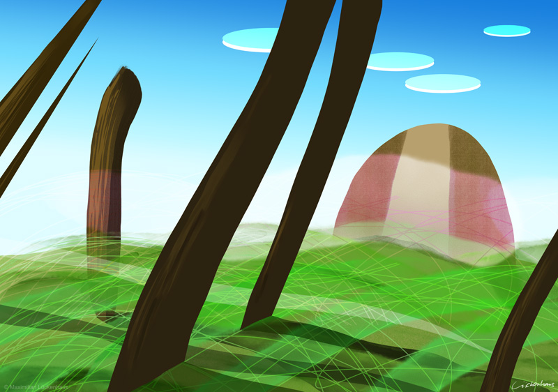 Mystisches Wabern (Werkreihe Landgewinn)